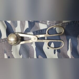 VINTAGE Old metal pastry tongs Kitchen  Kitchenware
